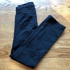 JBrand 28 Straight Leg Black Jeans